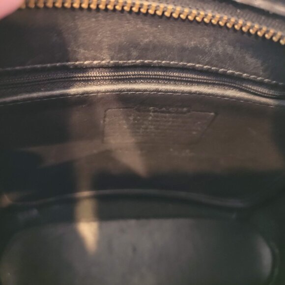 Coach Slim Duffle Bag (Black) - Original Vintage Bag - Picture 9 of 11